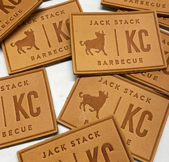 Jack Stack Barbecue KC leather patches